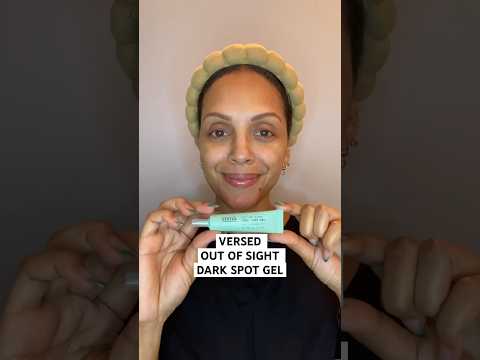 How to Use the Versed Out of Sight Dark Spot Gel #versed #darkspots #skincare #skincareroutine