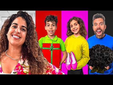 COMPRAMOS REGALOS de un COLOR para MAMÁ|4PLUSONE