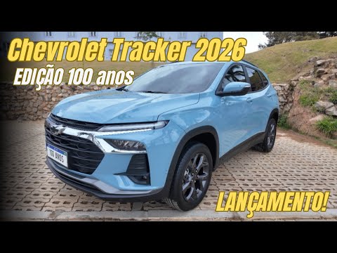 LANÇAMENTO: novo CHEVROLET TRACKER 100 anos (série especial baseada na Premier 1.2 turbo)