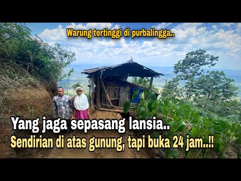 MENCIL SENDIRIAN BUKA 24 JAM | INILAH WARUNG TERTINGGI DI PEGUNUNGAN PURBALINGGA JAWA TENGAH.