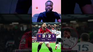 Kevin's phenomenal goal in the Manchester United 3-2 win against Fulham #manchesterunited #manutd