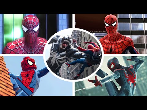 All Intros in Spider-Man Games (2000 - 2025)