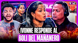 IVONNE PERALTA RESPONDE A BOLIVAR VALERA POR FALTARLE RESPETO A IVONNE Y DEMÁS MUJERES DEL MAÑANERO 