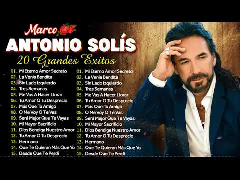 Marco Antonio Solís Latin Songs 2024 - Top 10 Best Songs - Greatest Hits - Full Album