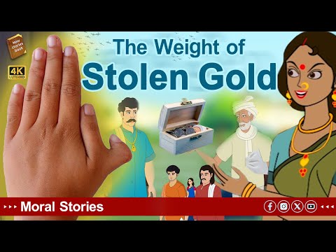 stories in english - The Weight of Stolen Gold - stories in english #animationforkids