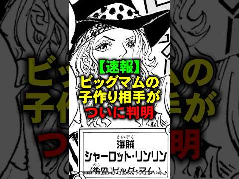 ビッグマムの相手をした人物がついに判明【ワンピース】 #Shorts