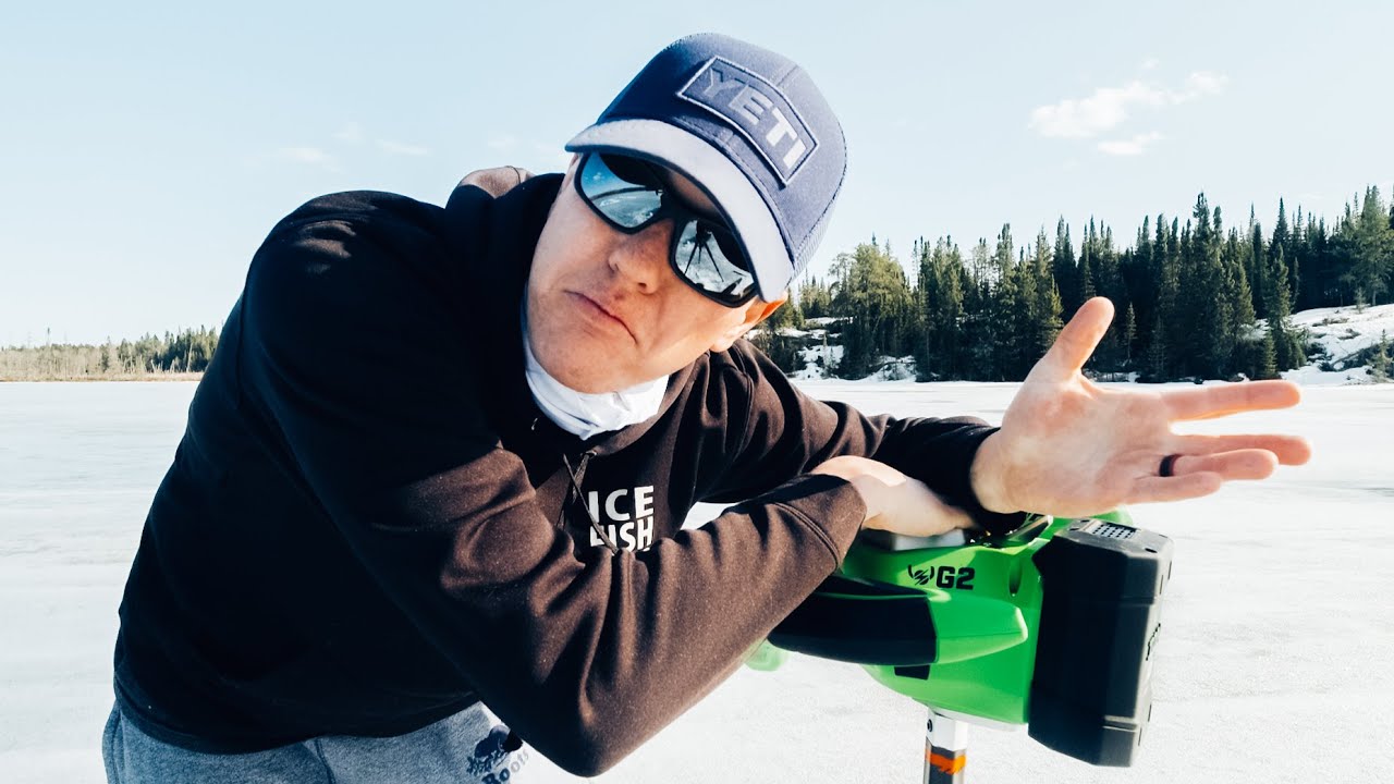 Are Electric Ice Augers Worth It? Real Life Ion G2 Review - Jay Siemens