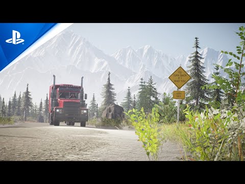 Alaskan Road Truckers - Life on the Road Gameplay Trailer | PS5 Games