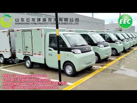 electric cargo vehicle cargo truck electric cargo van eec coc l7e Reach BAW from Yunlong