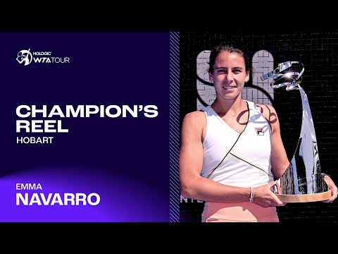 Emma Navarro's best points en route to her FIRST WTA Tour title! 🏆