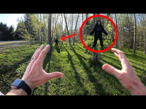 We encountered a CREATURE in THE WOODS!!