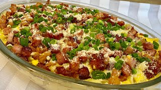 MACARRÃO COM MOLHO DE CHEDDAR E BACON BEM CROCANTE