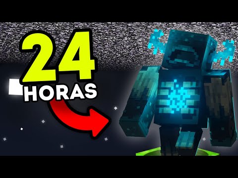 Encerré a un WARDEN por 24 HORAS en el VACÍO de Minecraft y esto le pasó! ⚫️🟪