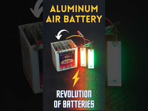 Revolutionary Battery Tech: Aluminum Air Batteries ! 💥