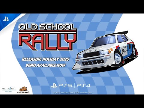 Old School Rally - Announcement Trailer | PS5 & PS4 Games