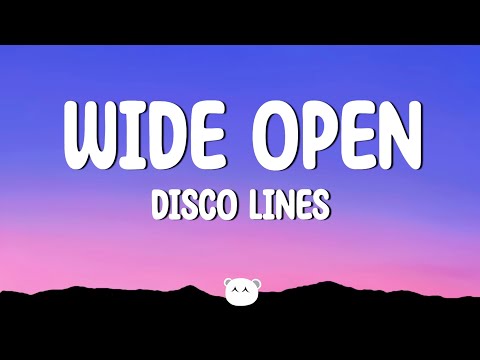 Disco Lines & No/Me - Wide Open (Lyrics)