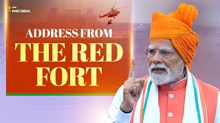 Prime Minister Narendra Modi addresses the nation on 79th Independence Day from the Red Fort
