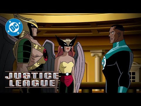 Justice League - John Stewart Learns of Hawkgirl's Engagement | Super Scenes | DC