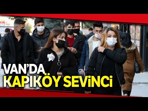 Vanlı Esnafın Kapıköy Gümrük Kapısı Sevinci, İranlı Turistler Van Esnafa Can Suyu Olacak
