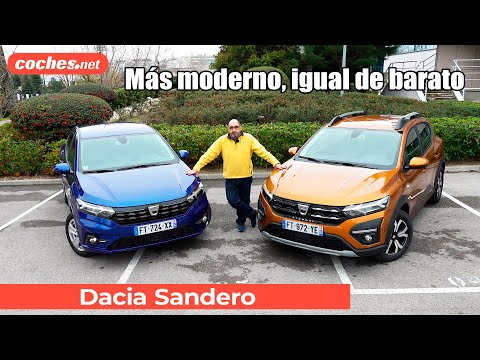 Dacia SANDERO 2021: Moderno y Barato | Primera Prueba / Review en español | coches.net