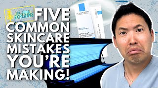 Five Common Skincare Mistakes You Are Making!