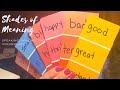 Understanding Shades of Meaning