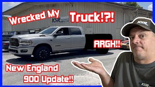 I Wrecked My Truck.....Kinda. New England 900 2025 Prep and The Viper Goes to the Paint Shop!!