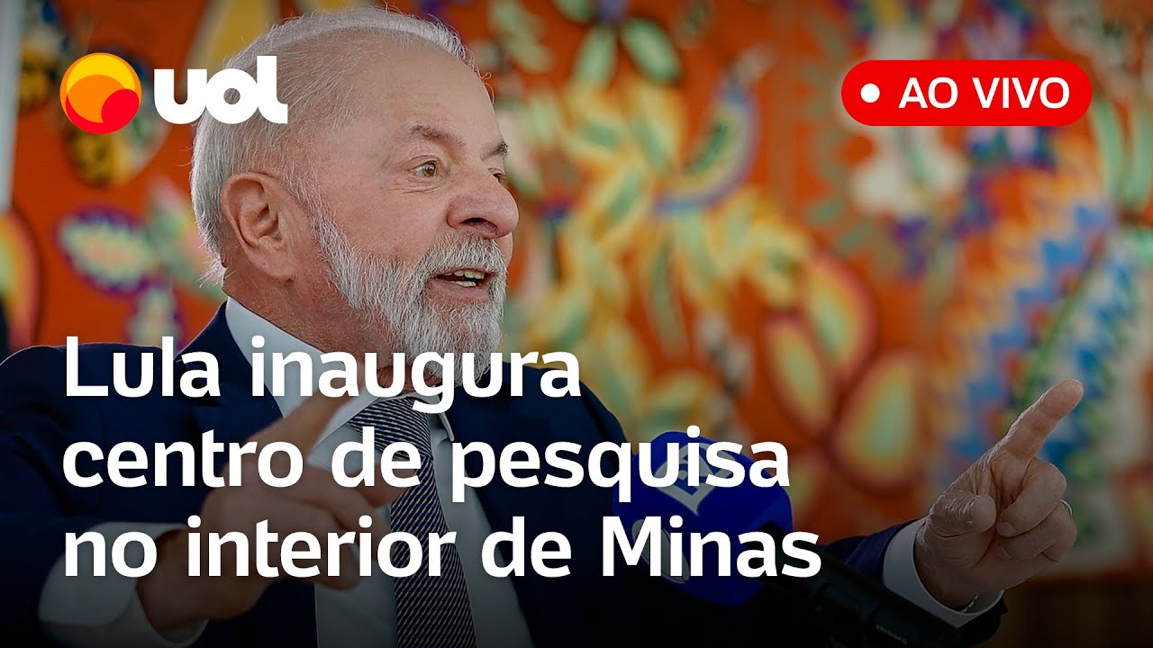 Lula inaugura centro de pesquisa para pesquisa e produção de biocombustível em Montes Claros MG