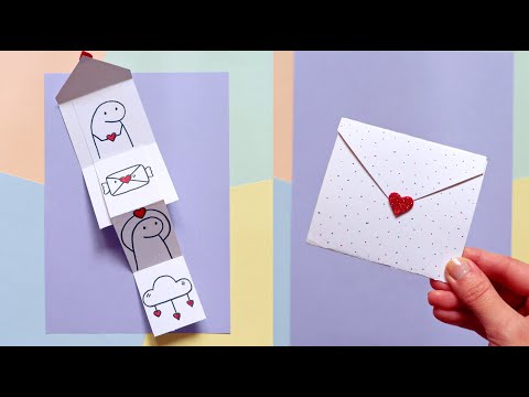 How to make envelope pop up card | Surprise gift card | Simple paper crafts