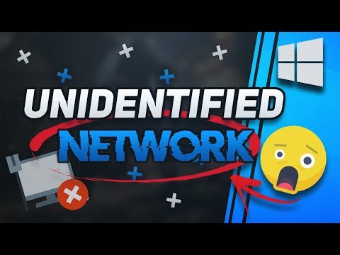 windows 10 unidentified public network