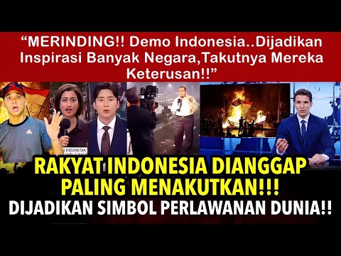 RAKYAT INDONESIA DIANGGAP PALING MENAKUTKAN DIJADIKAN SIMBOL PERLAWANAN DUNIA?! #demoindonesia 