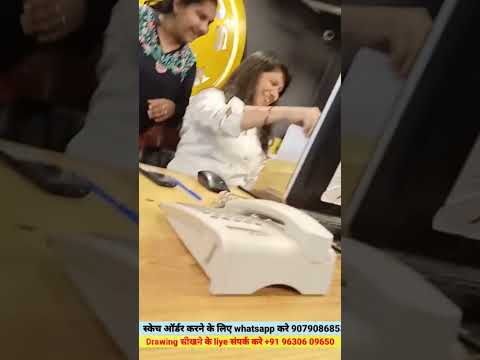 Drawing prank with gym wali sundari