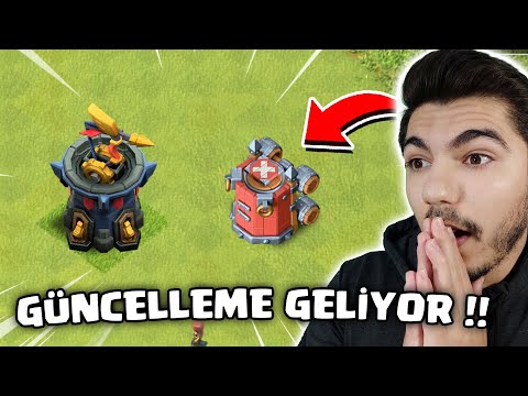 YENİ SAVUNMA BİNASI , KUŞATMA MAKİNESİ VE YENİ SEVİYELER GELİYOR !! - Clash Of Clans