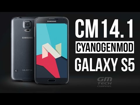 CyanogenMod 14.1 Official for Galaxy S5 (Android 7.1 Nougat)