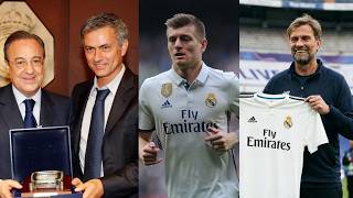 TONI KROOS TO RETURN TO REAL MADRID WITH MOURINHO/KLOPP AS MANAGER?