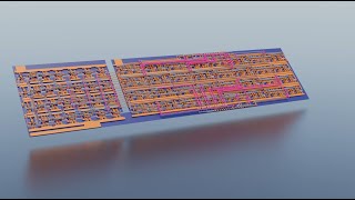 Time Lapse Del Proceso De Diseño de un Multiplexor Analógico en Magic VLSI