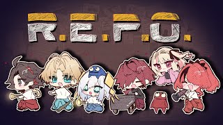 【 R.E.P.O. 】一度も死なないキャリーのレポ /w 三枝3りりむ3エクス3アルス3レイン3【ローレン・イロアス/にじさんじ】