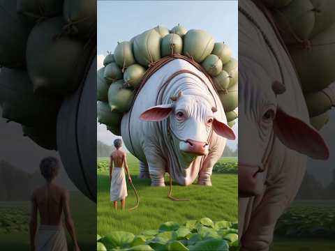 Heartwarming Cow๐ Hard Work and the Camel Help๐ซ #shorts #youtubeshorts #viralshort #animals #ytshort