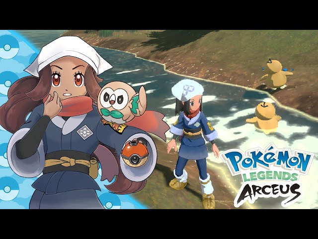 A Peaceful Afternoon Feeding Psyducks Berries ?? Pokémon Arceus Legends • #11