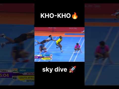 Kho Kho Lover New Status || Indian Team Player Unbelievable Dive 💯🔥😱 #shorts #khokho #sagarmeshram
