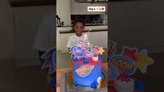 Leon Bailey celebrating his son’s 6th birthday ❤️