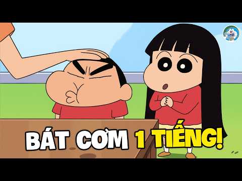 Siêu Tổng Hợp Shin 1 Tiếng - Thử Thách Cấm Cười Khi Ăn | Shin Tập Mới Để Ăn Cơm |Shin Cậu Bé Bút Chì