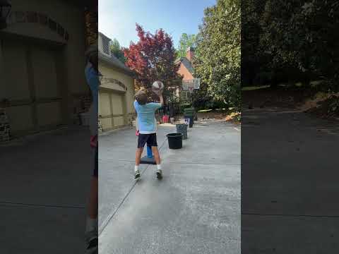 Which basketball shot is the hardest? #shorts