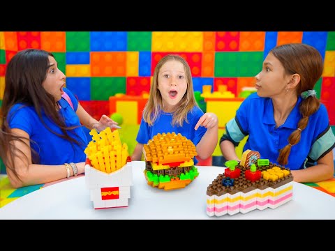 Aventura escolar de cartón y peluche para niños con Nastya