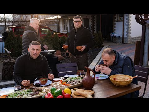 "БЕШБАРМАК" БЛЮДО степных народов. ENG SUB
