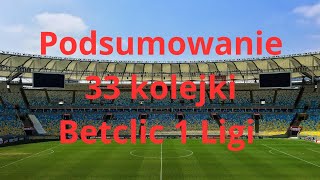 Podsumowanie 33 kolejki Betclic 1 Ligi 