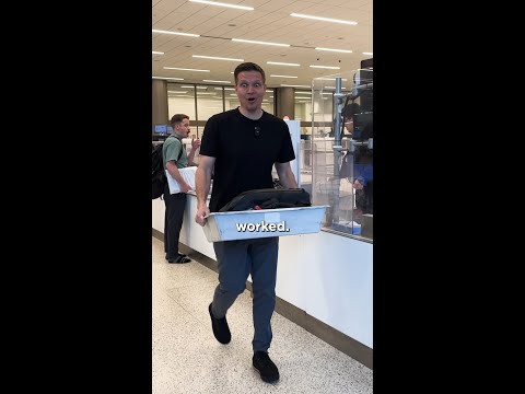 Take water through TSA?? ?? #tsa #travelhack #nomatic