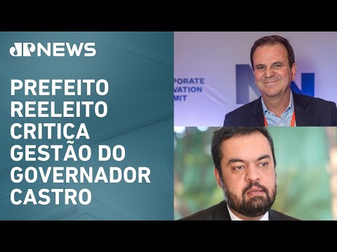 Eduardo Paes toma posse na Prefeitura do RJ: “É tetra”