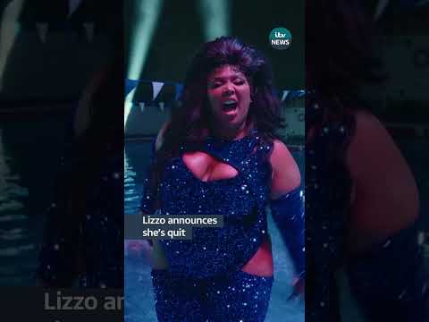 Lizzo announces she’s quit #itvnews