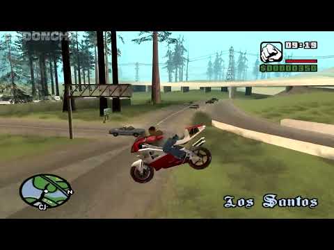 How to get the Flowers at the Flint Intersection at the beginning of the game - GTA San Andreas